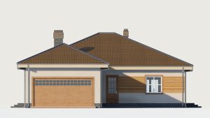 Каркасный дом БСУ-КД 1-7