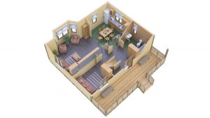 Каркасный дом БСУ-КД 23 Каркасный дом БСУ-КД 23